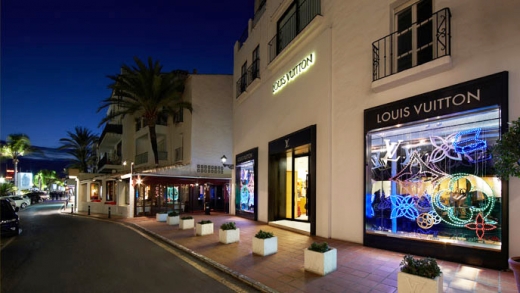 Louis Vuitton store, Marbella Puerto Banus